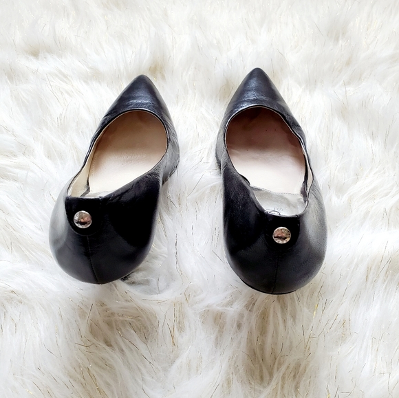 Michael Kors black leather pointy-toe heels - Picture 6 of 8